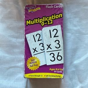 Multiplication Flash Cards